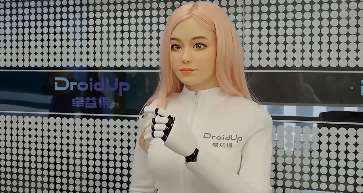 Robot Berwajah Cantik China Bukti Pesatnya Teknologi Humanoid