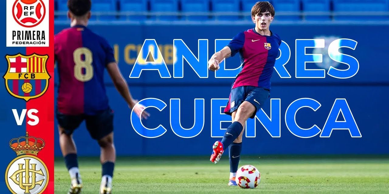 Andres Cuenca : Bek Potensial Barcelona Serta Sosok Inspiratif