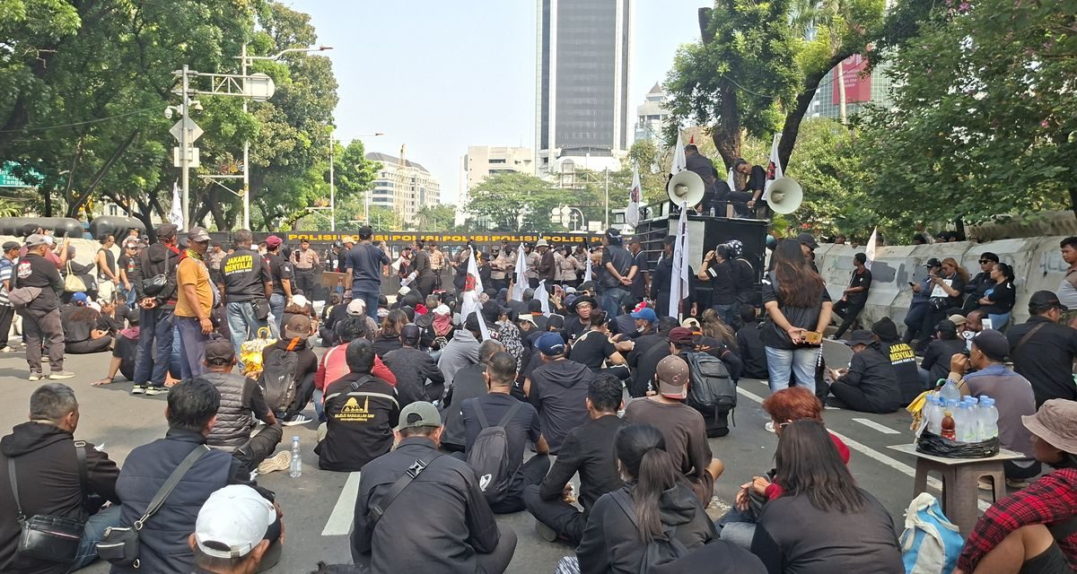 Dua Aksi Demo Digelar Di Jakarta Hari Ini, Warga Antisipasi!