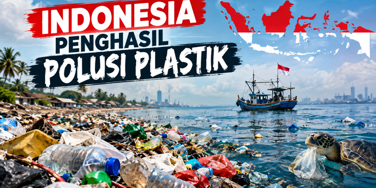 Indonesia Penghasil Polusi Plastik Terbesar Ketiga Di Dunia