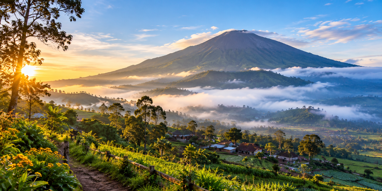 Mau Healing Sejuk? Keindahan Kaki Gunung Slamet Jawabannya!