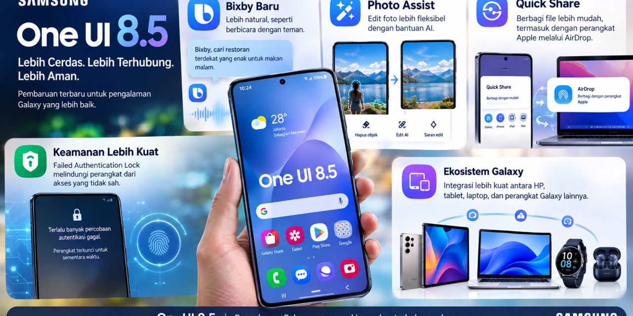 Samsung Tingkatkan Pengalaman Galaxy Lewat One UI 8.5!
