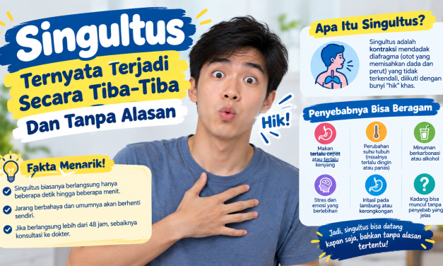 Singultus Ternyata Terjadi Secara Tiba-Tiba Dan Tanpa Alasan